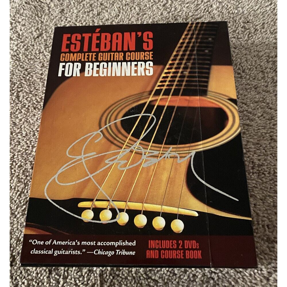 Esteban's Complete Guitar Course for Beginners (Hardback) - Great Condition